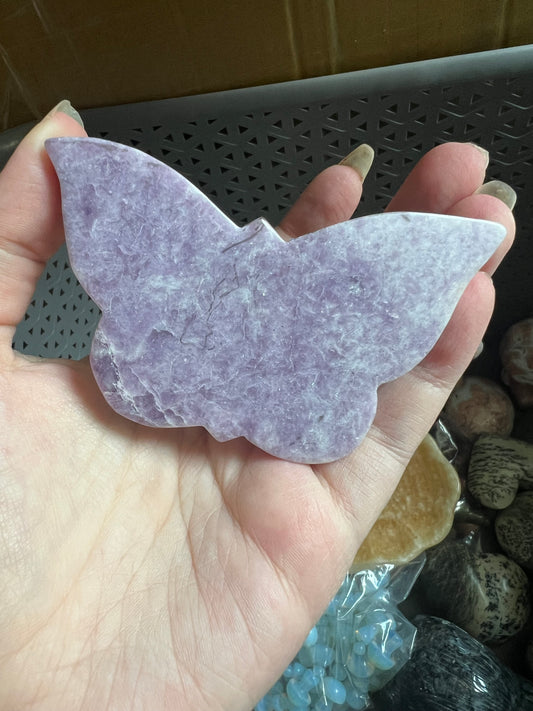 Lepidolite Slab Butterfly