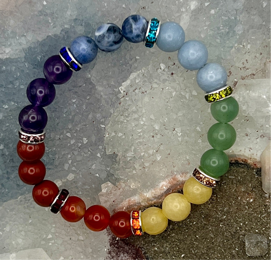 7 Chakras Beaded Bracelet