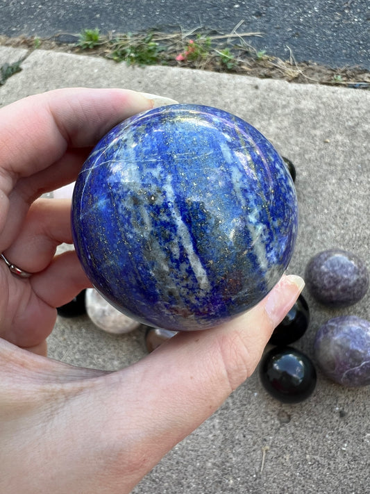 Lapis Lazuli Sphere