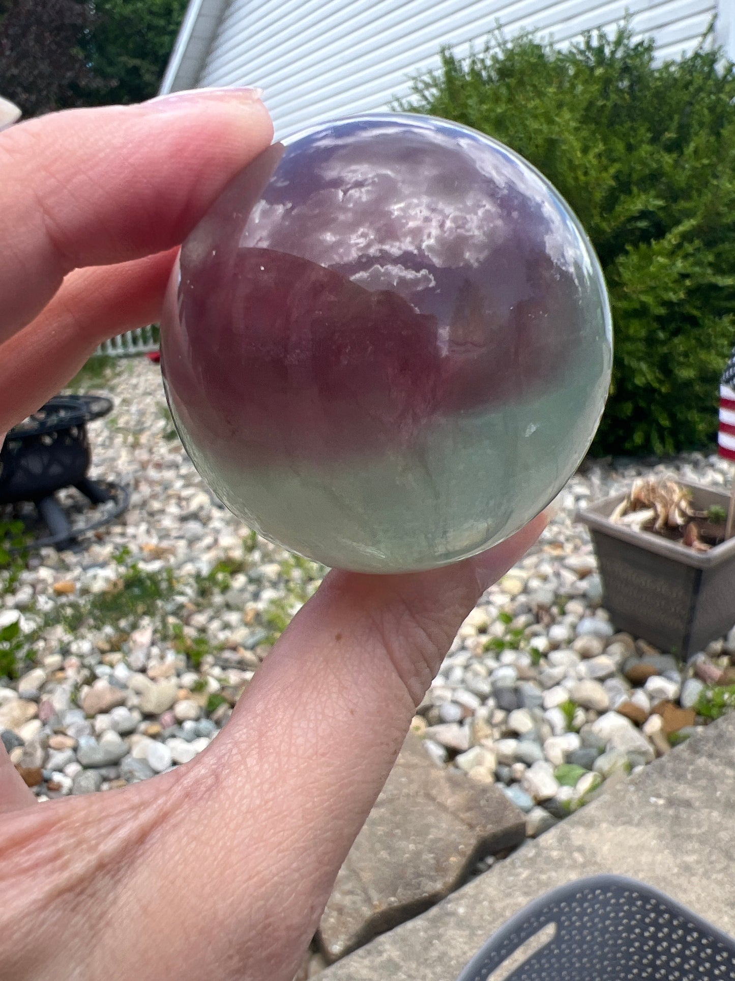 Candy Fluorite Sphere