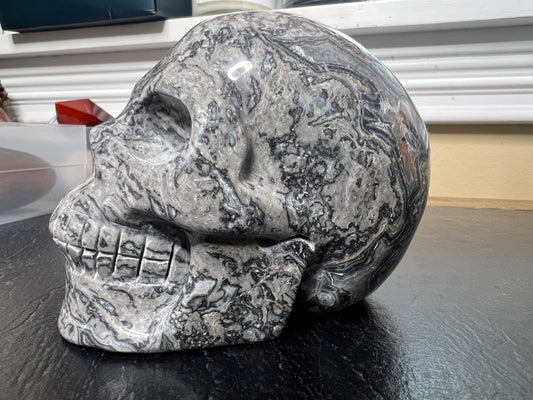 Picasso Jasper Skull