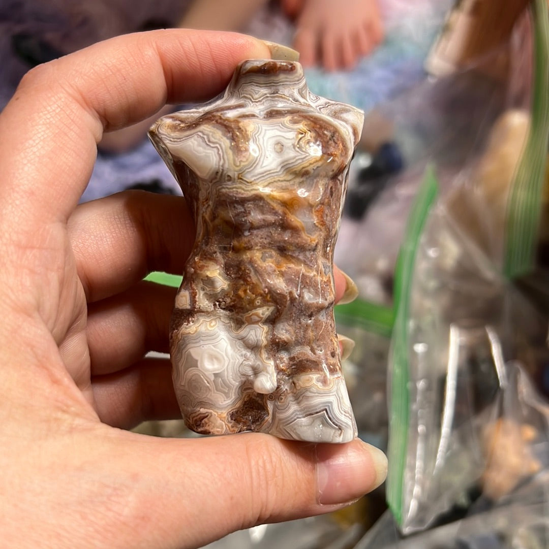 Mexican Agate Man Body