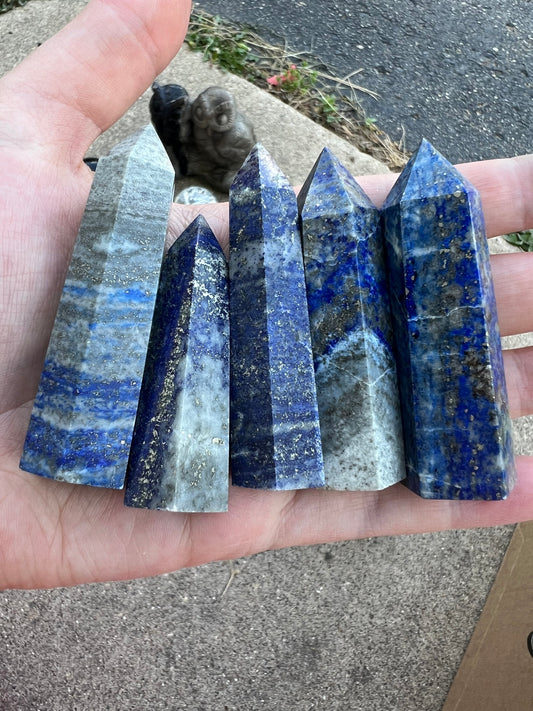 Intuitively Selected Lapis Lazuli Point