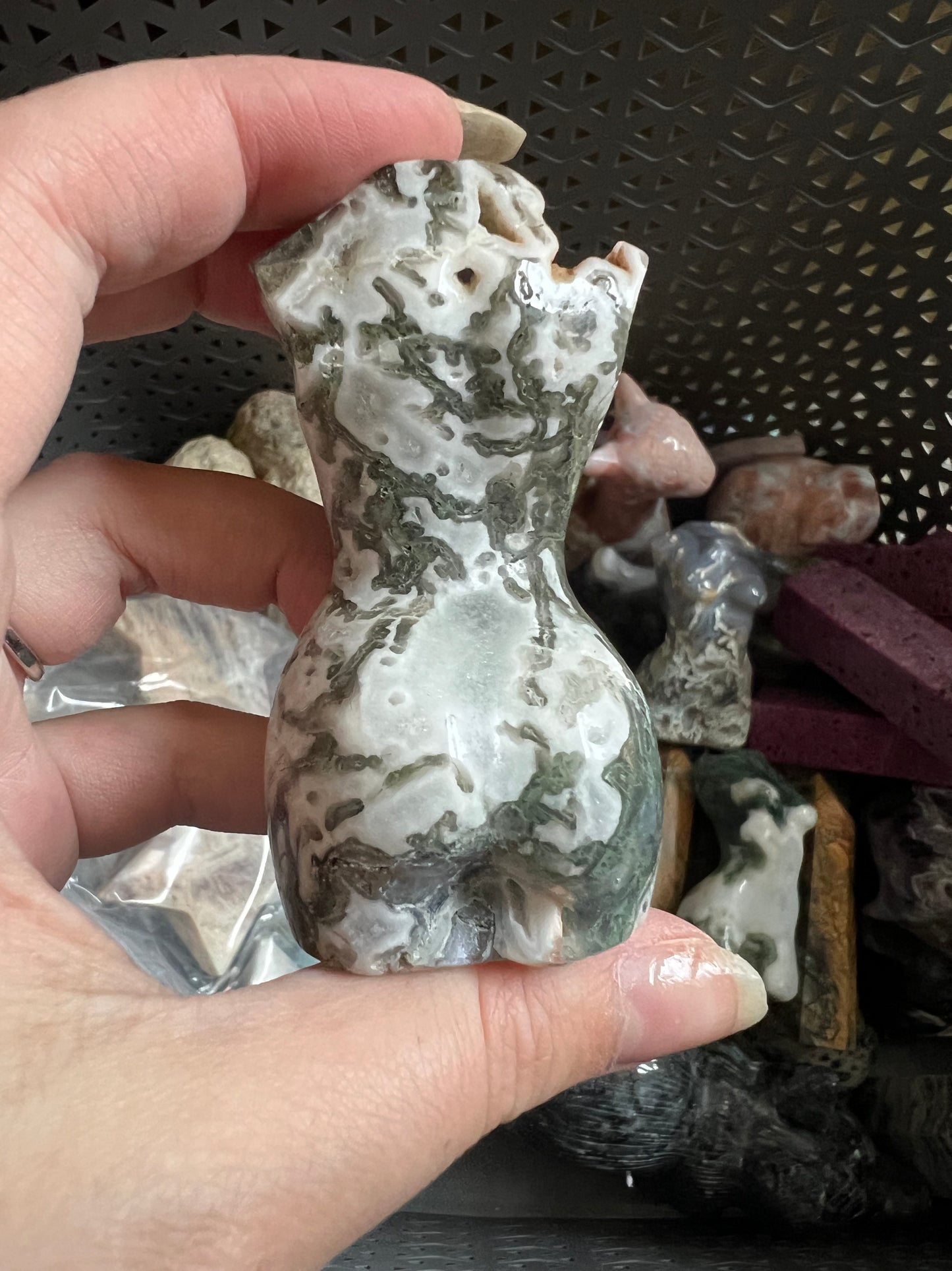 Moss Agate Lady Body