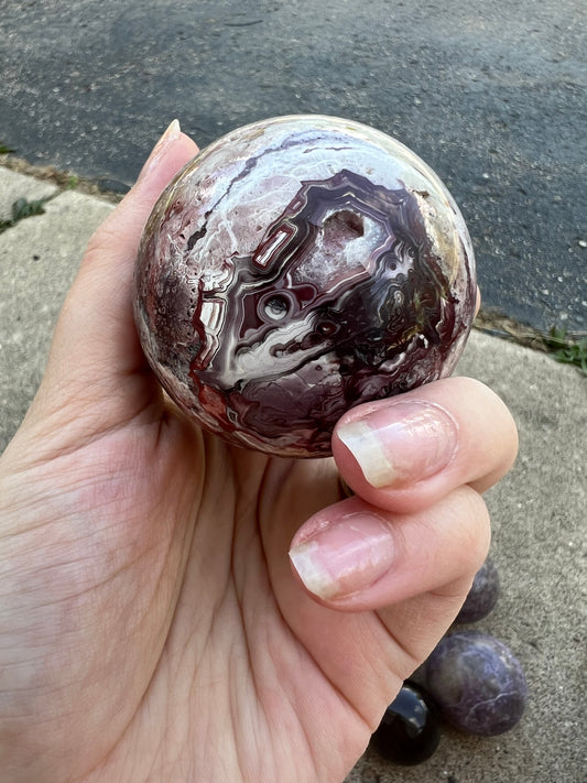 Mexican Agate Sphere