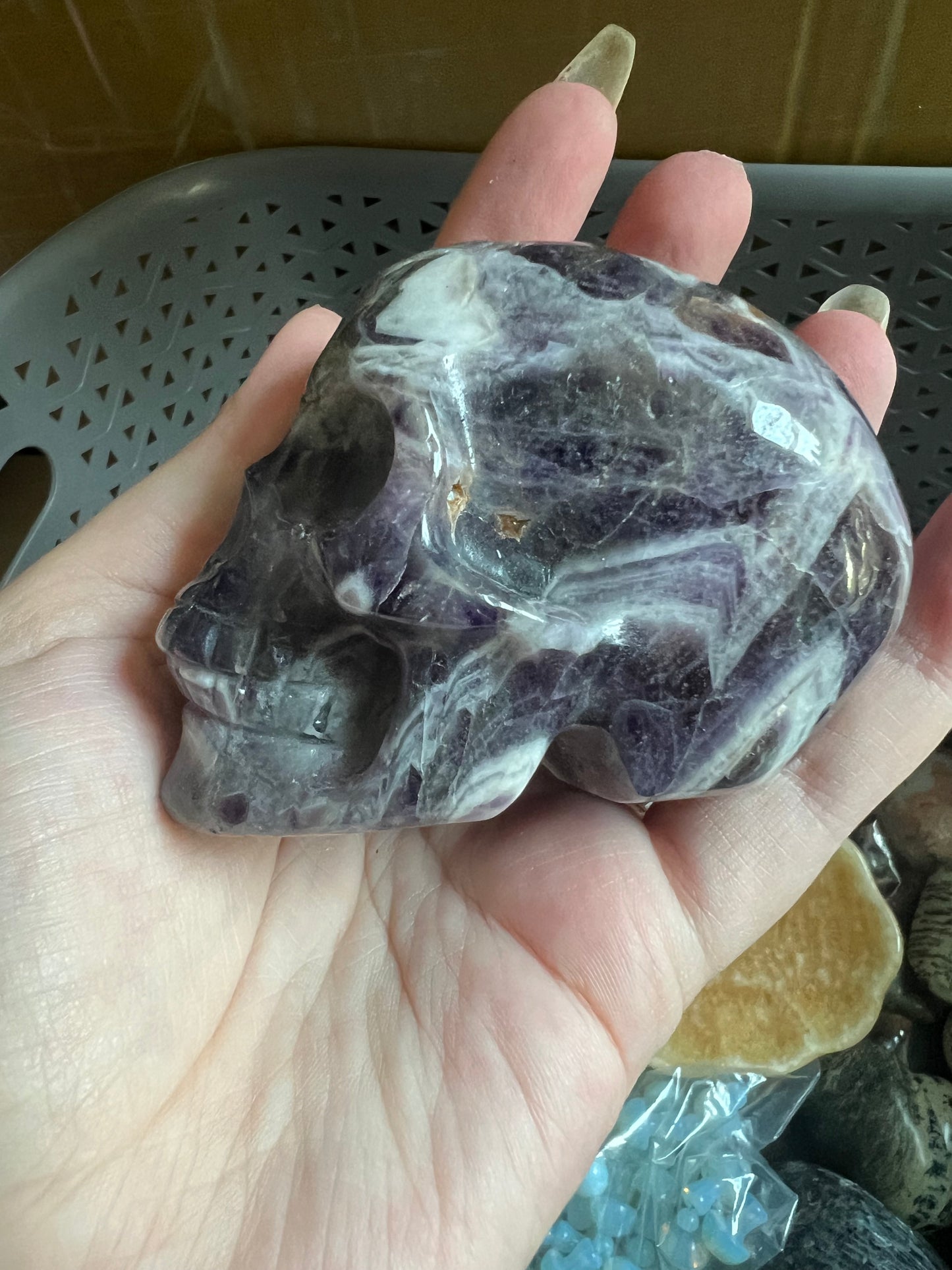 Dream Amethyst Skull