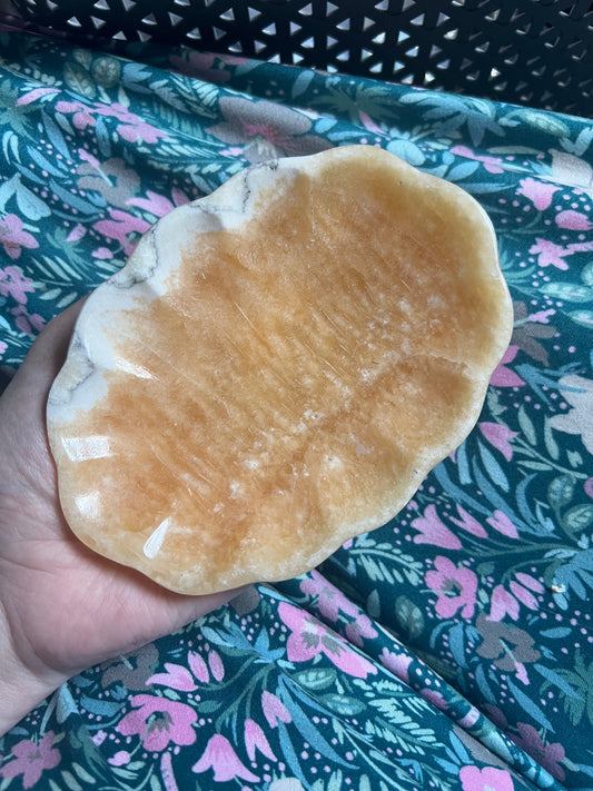 Calcite Trinket Dish