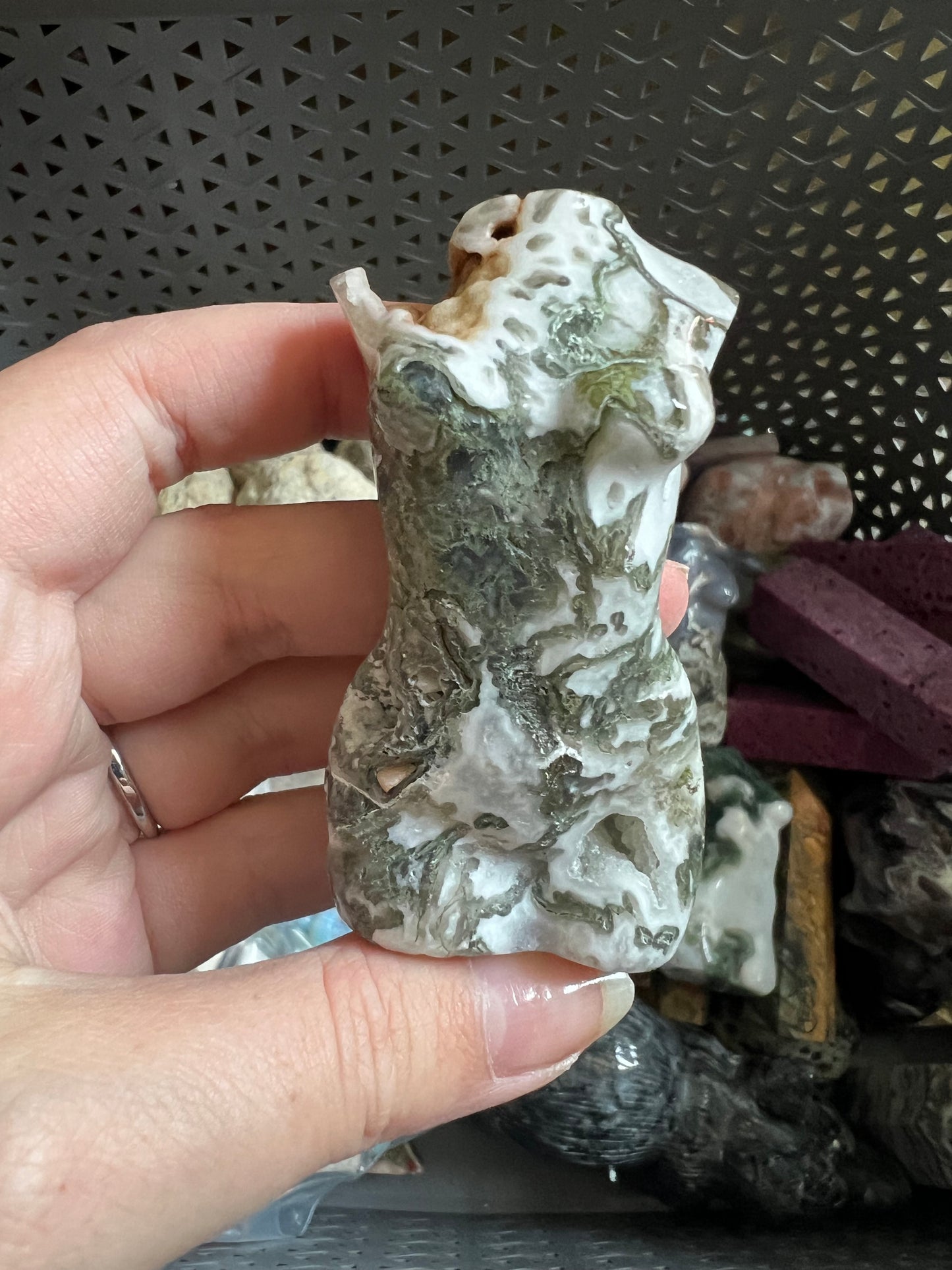 Moss Agate Lady Body