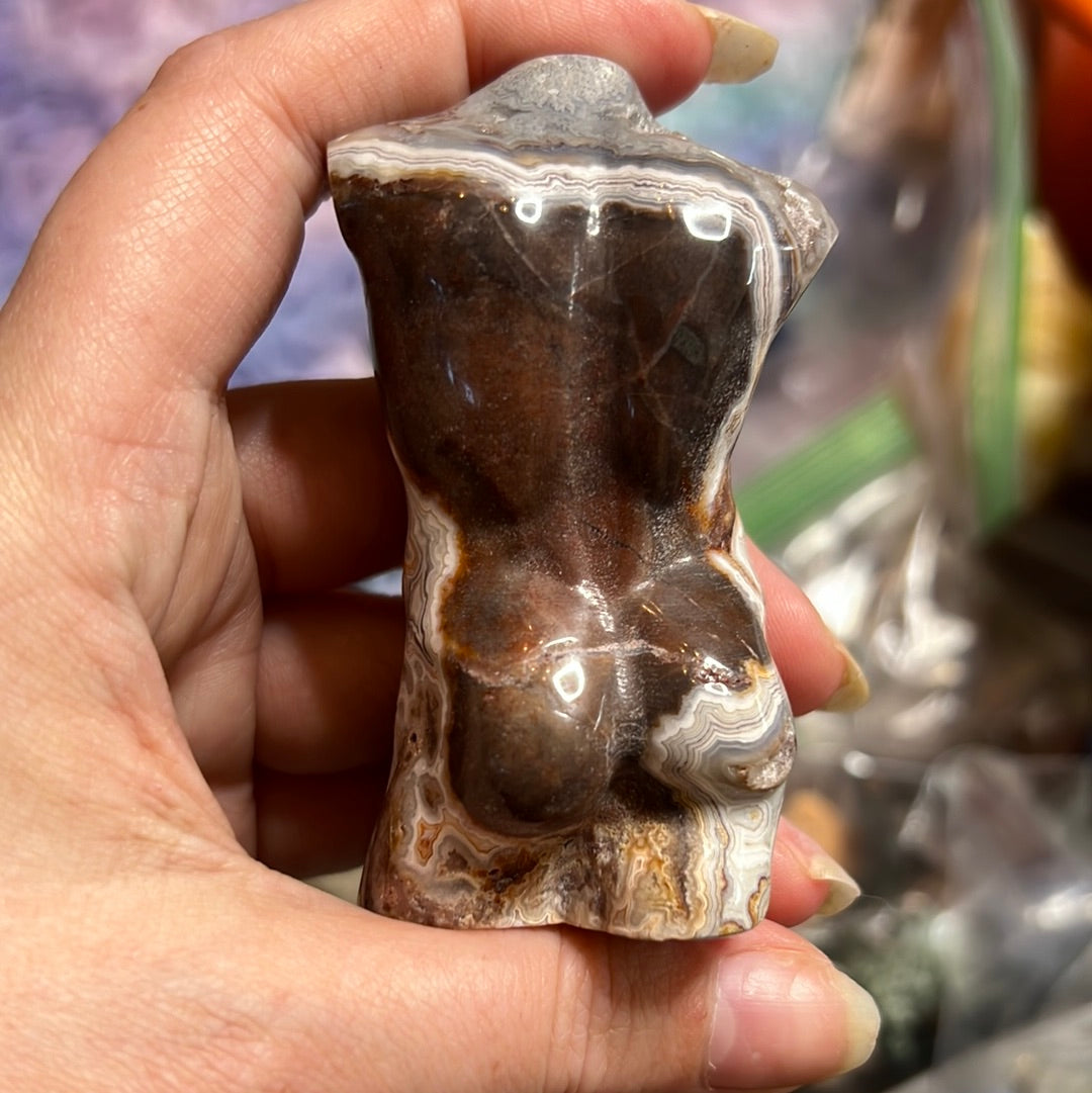 Mexican Agate Man Body