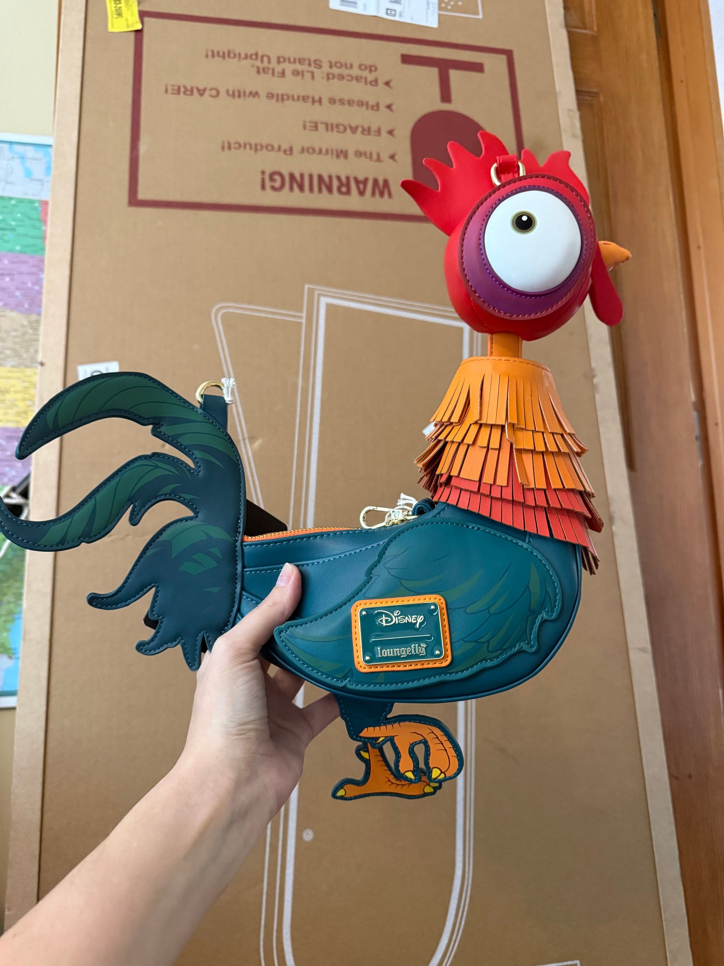Loungefly Disney Moana Hei Hei crossbody bag