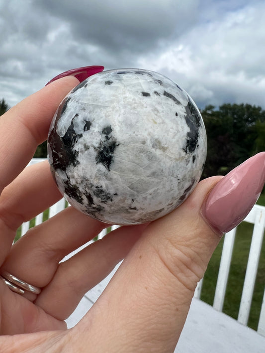 Rainbow Moonstone Sphere