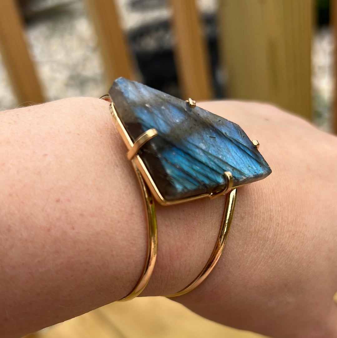 Labradorite Cuff Bracelet