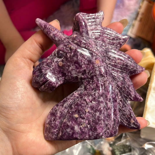 Purple Mica Large Unicorn