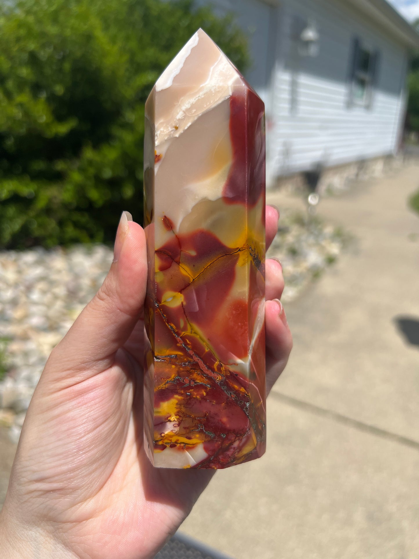 Mookaite Jasper Tower