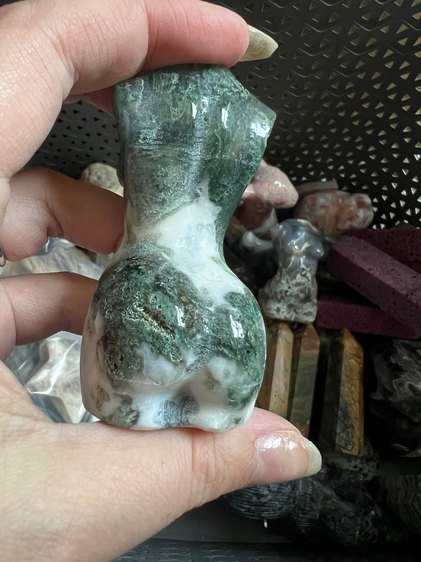 Moss Agate Lady Body