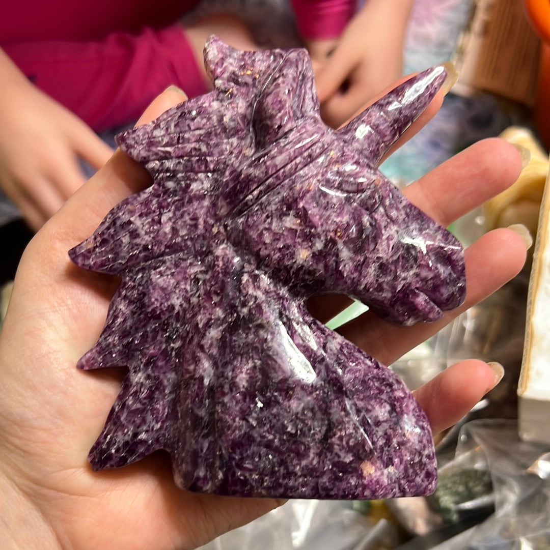 Purple Mica Large Unicorn