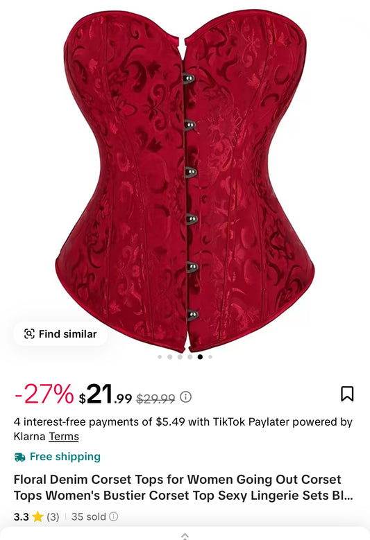 Brand New Corset