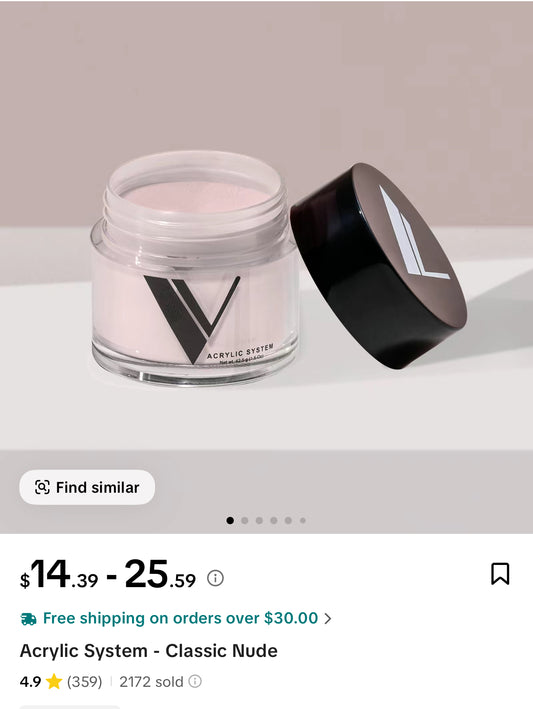 Acrylic Nail Powder