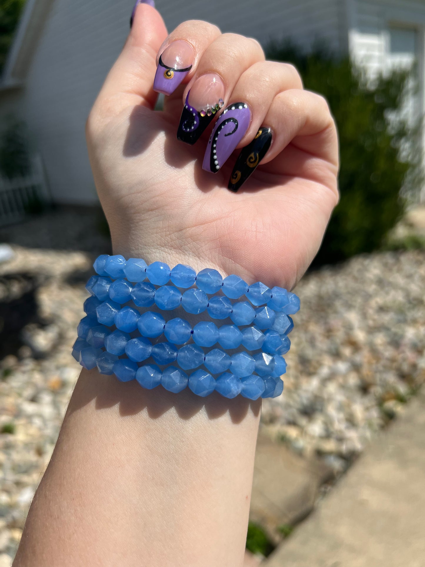 Blue Chalcedony Bracelet