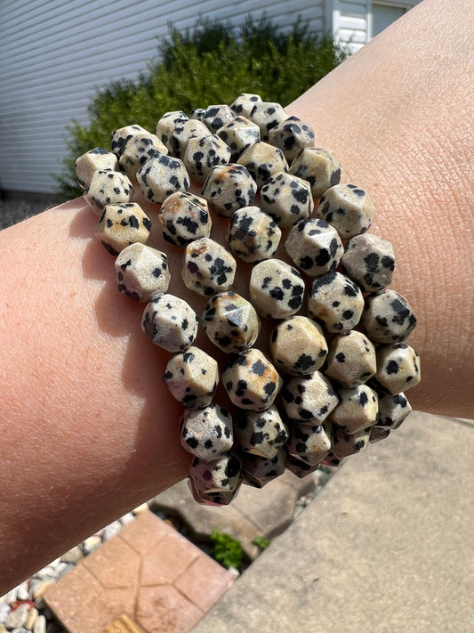 Dalmatian Jasper Bracelet