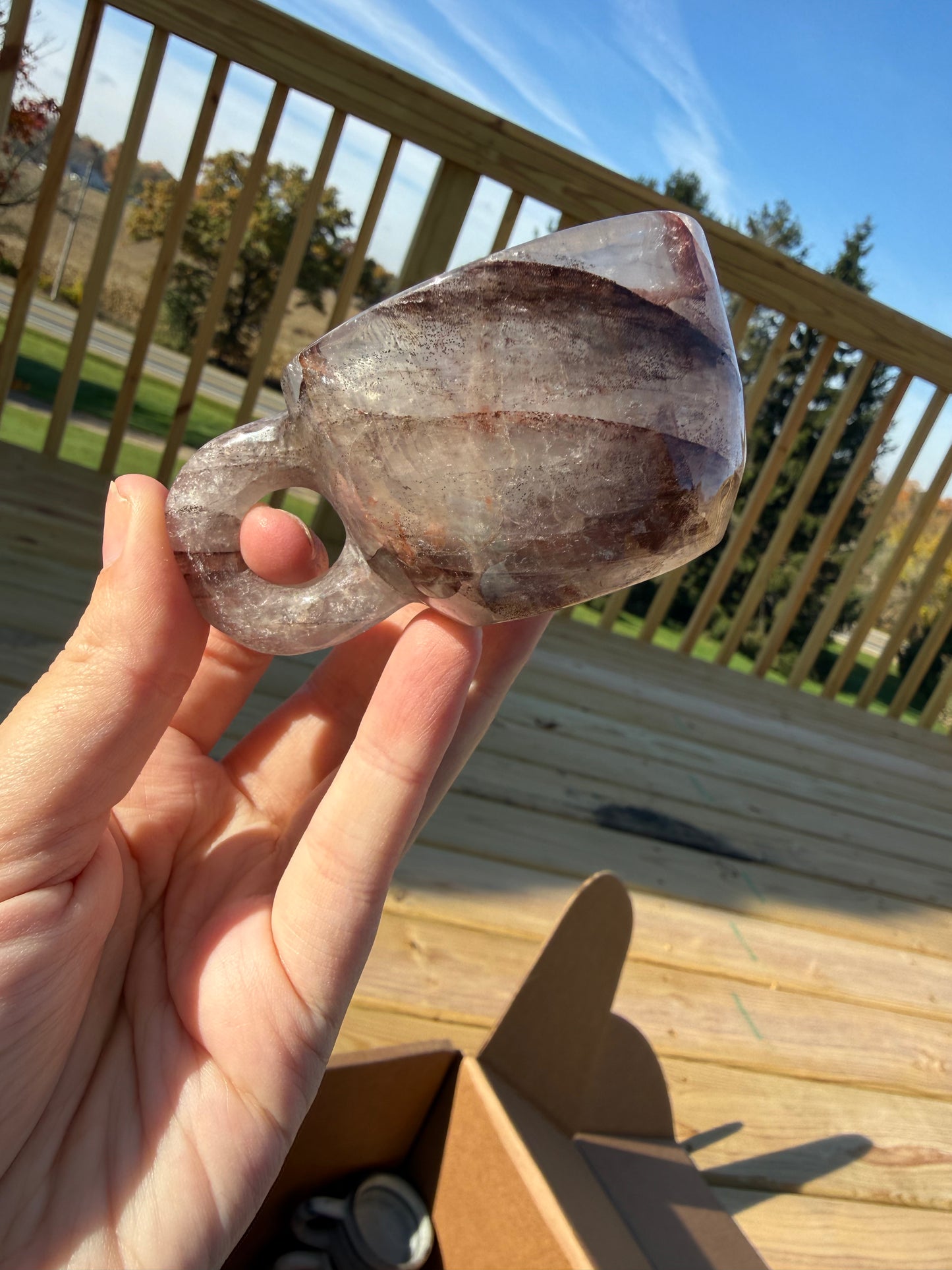 Fire Quartz Teacup