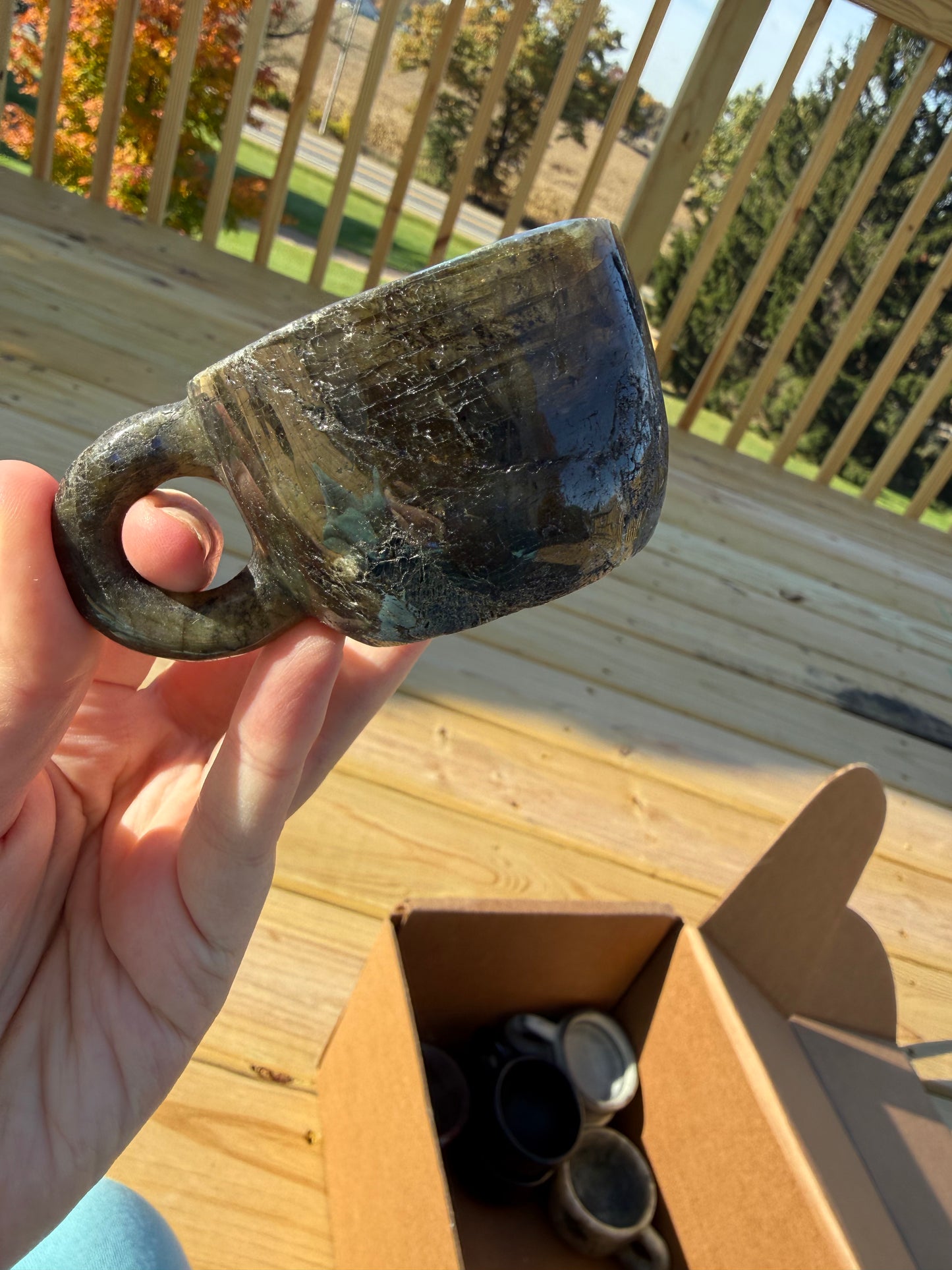 Labradorite Teacup