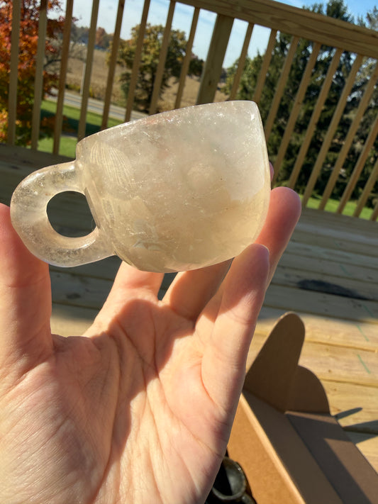 Smoky Quartz Teacup