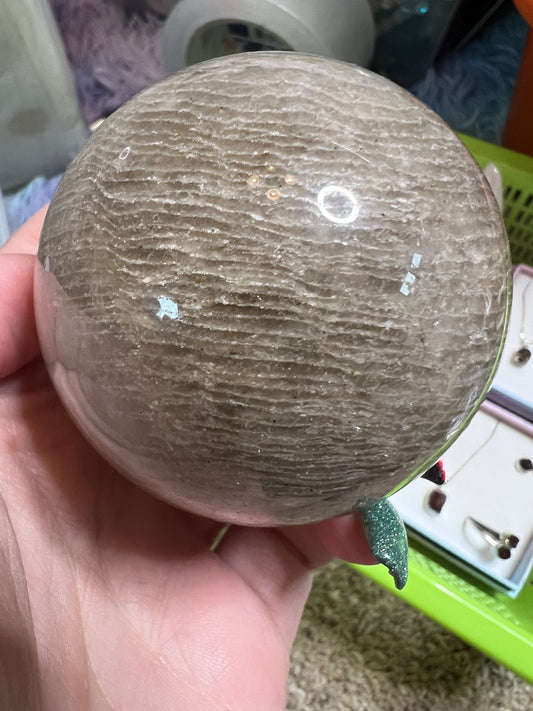 Thousand Layers Garden Quartz Sphere