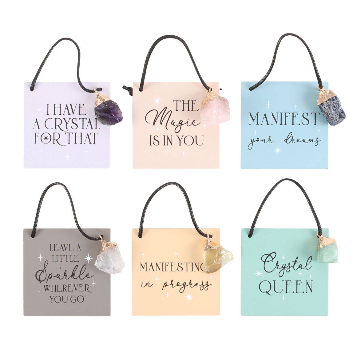 Assorted Modern Magic Hanging Signs