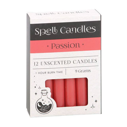 ***PREORDER** Pack of 12 Red Passion Magic Spell Candles