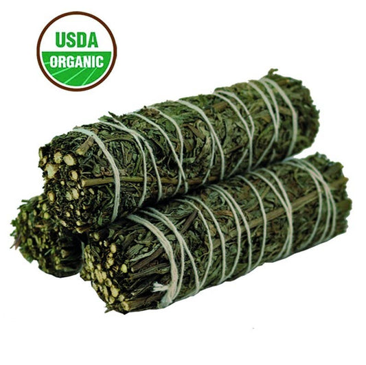 Mugwort Sage 4" Smudge Stick