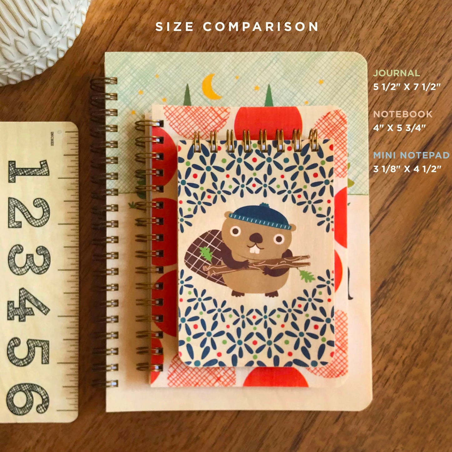 Water Otters Wood Journal