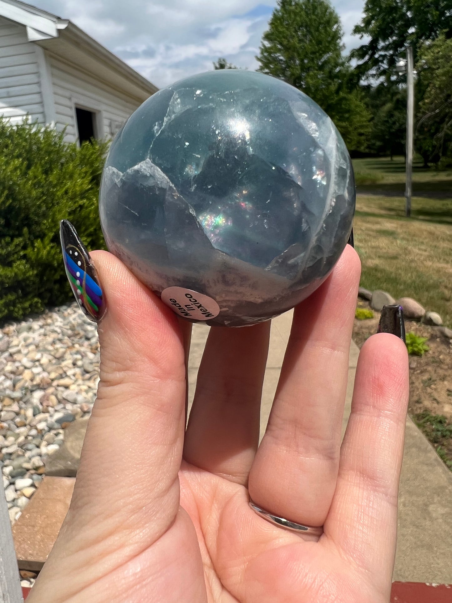 Mexican Fluorite Sphere