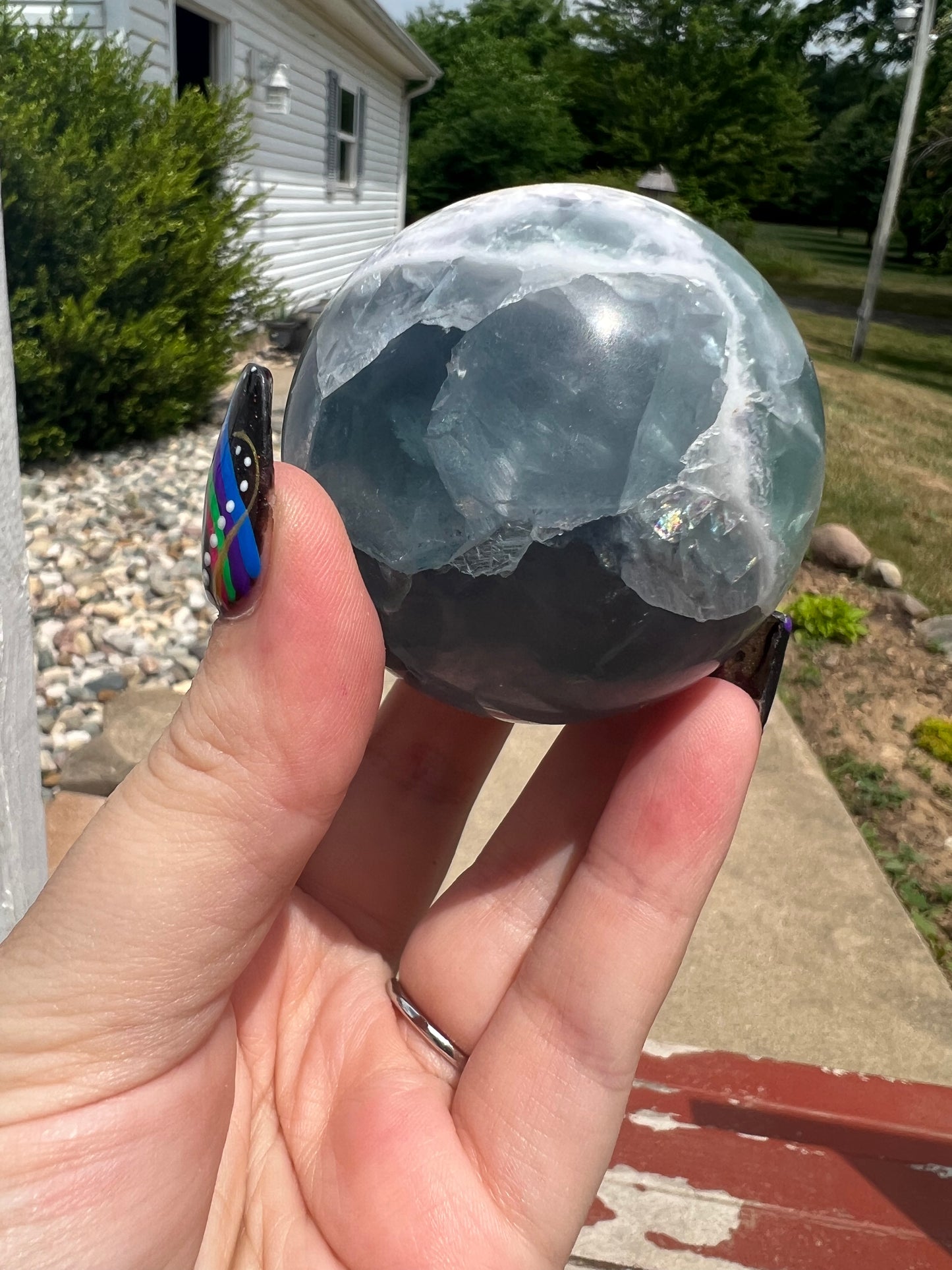 Mexican Fluorite Sphere