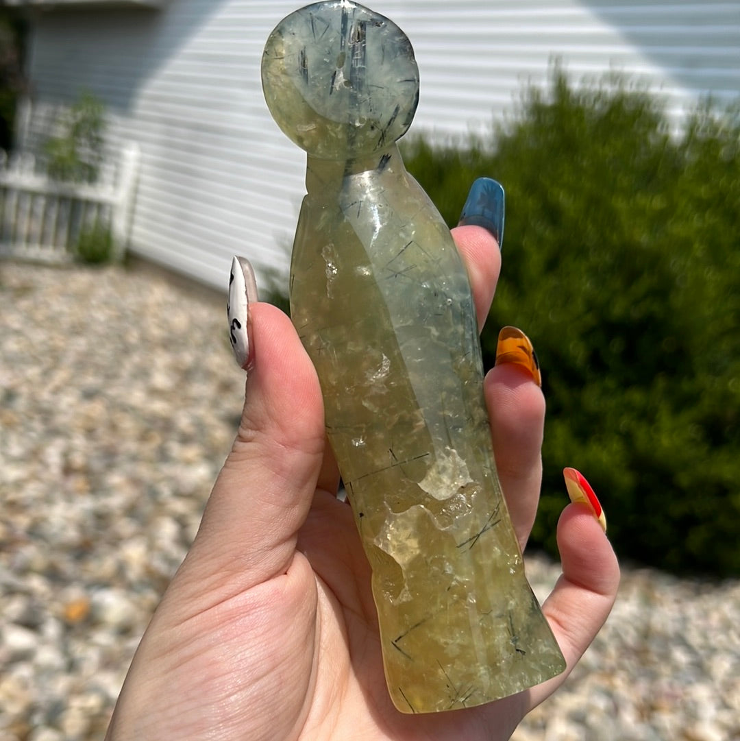 Prehnite Virgin Mary