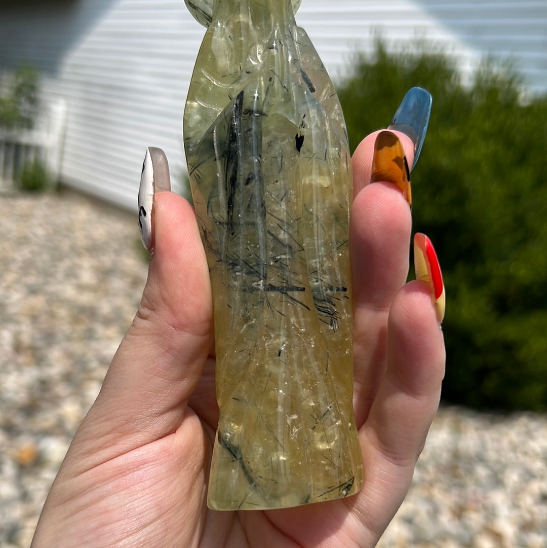 Prehnite Virgin Mary