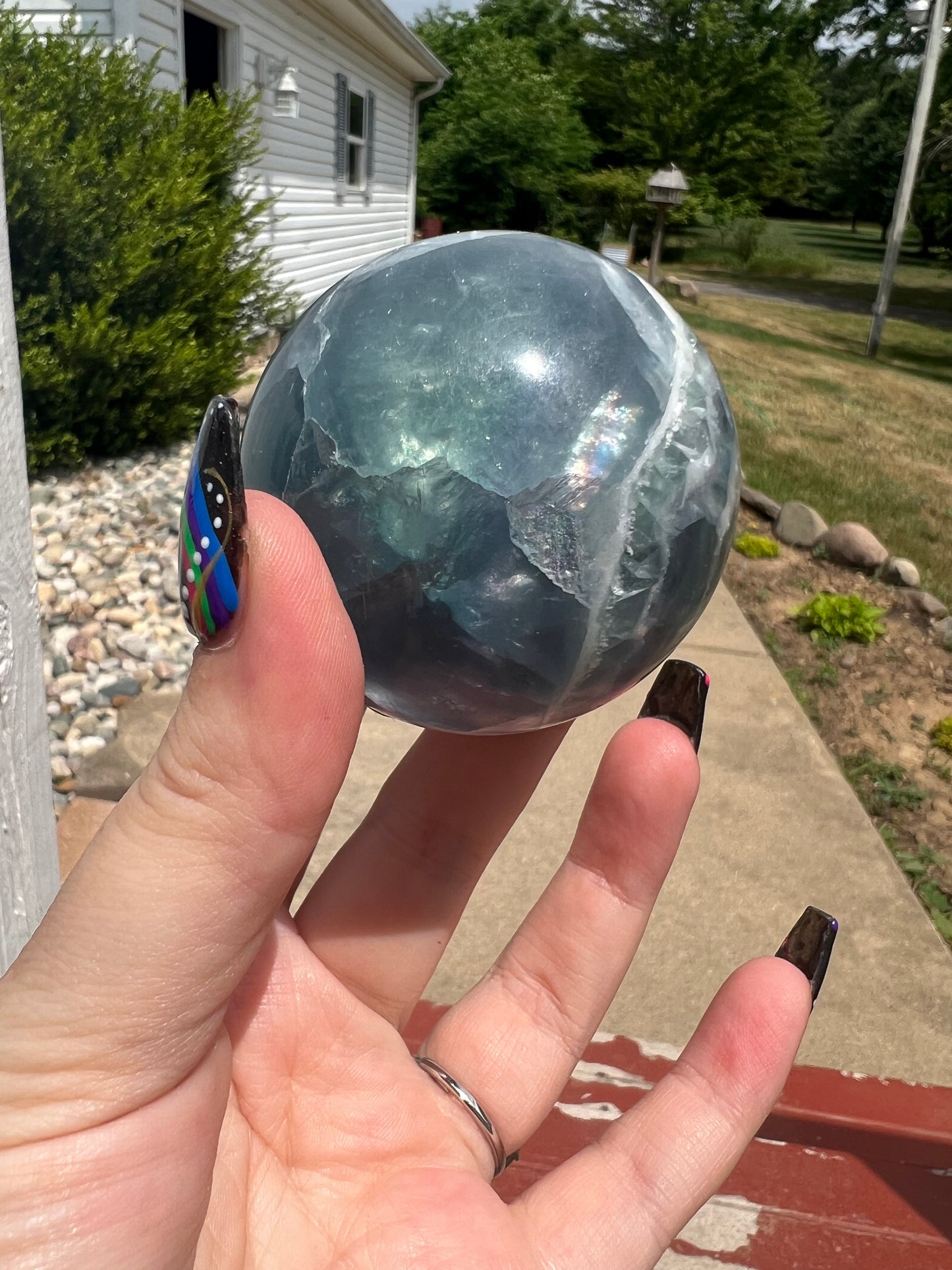 Mexican Fluorite Sphere