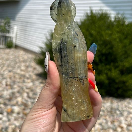 Prehnite Virgin Mary