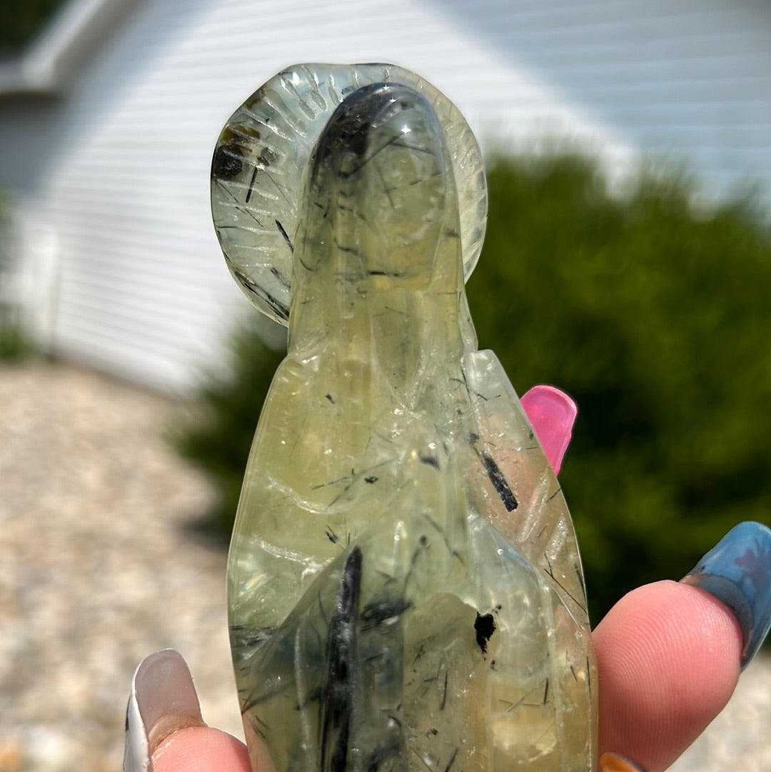 Prehnite Virgin Mary