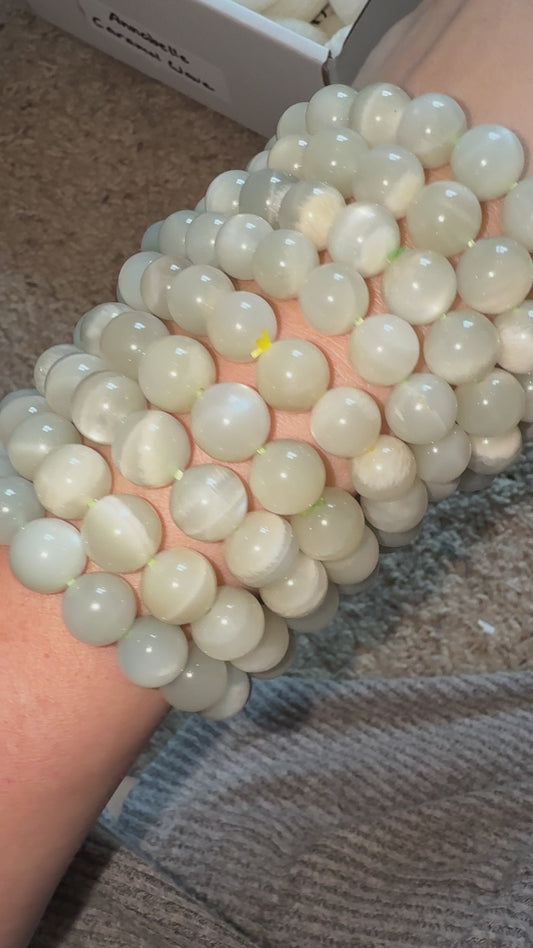 Green Moonstone Bracelet (1)